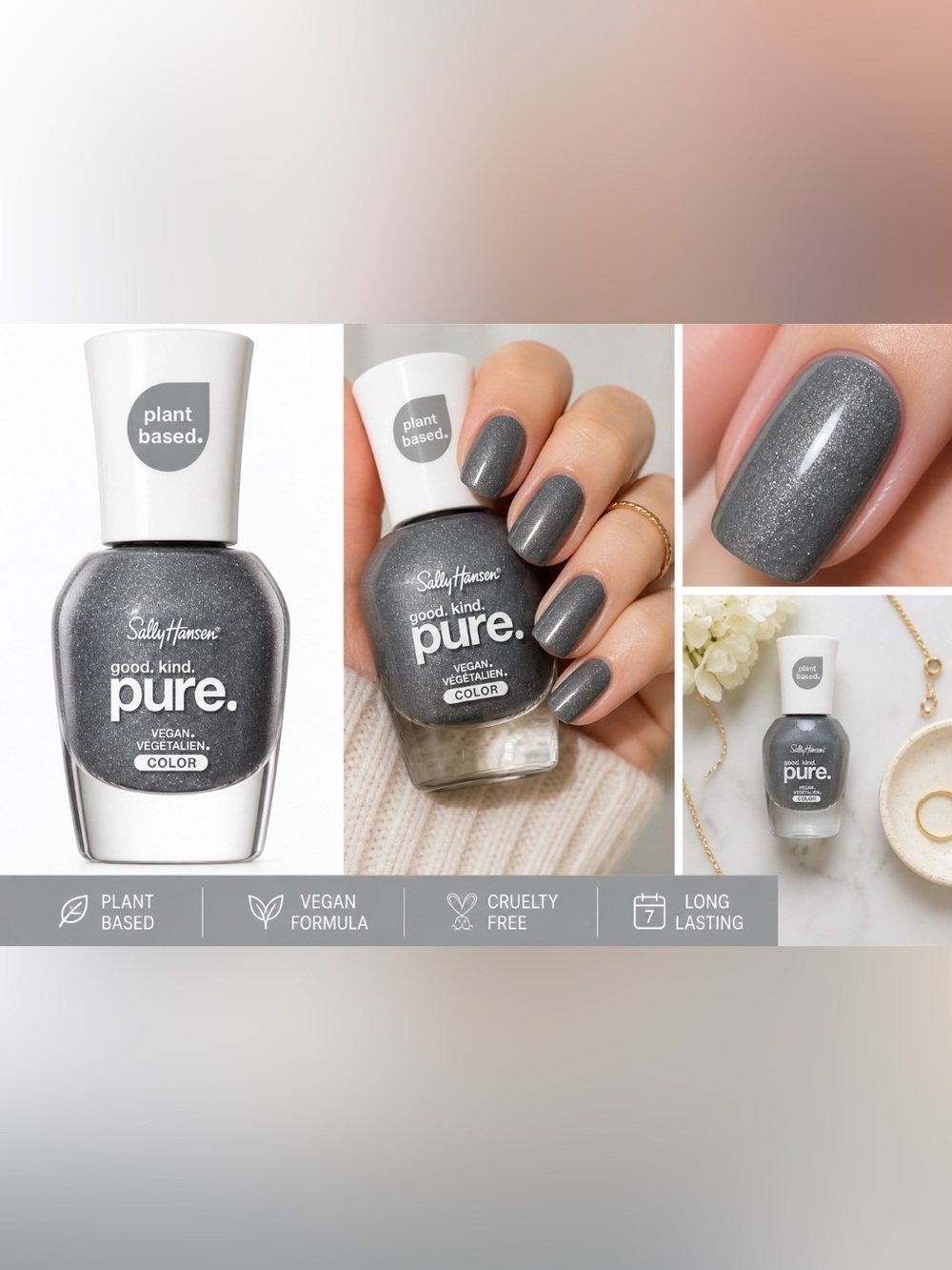 *30off3* Sally Hansen Pure Vegan Nail Polish